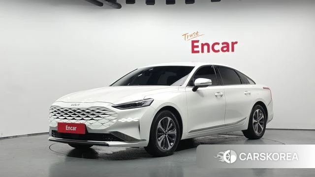 Kia K8 Hybrid 2023 Белый из Кореи