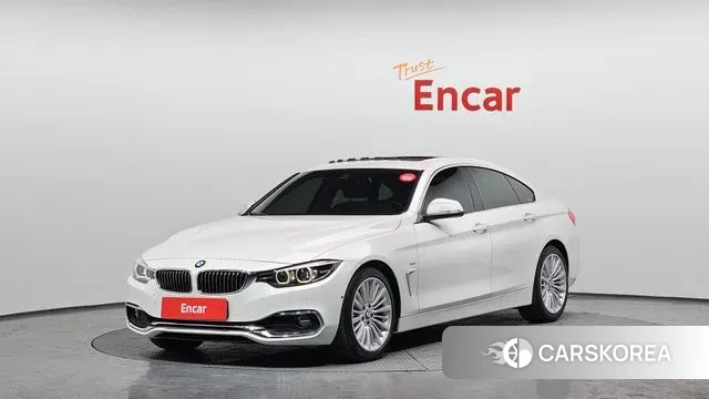 BMW 4 Series (F32) 2018 Белый из Кореи