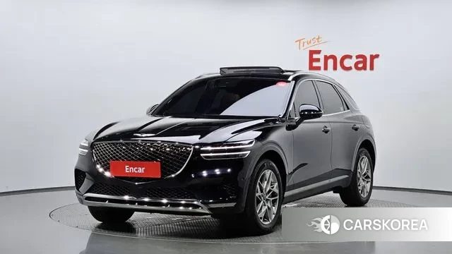 Genesis GV70 2022 Черный из Кореи