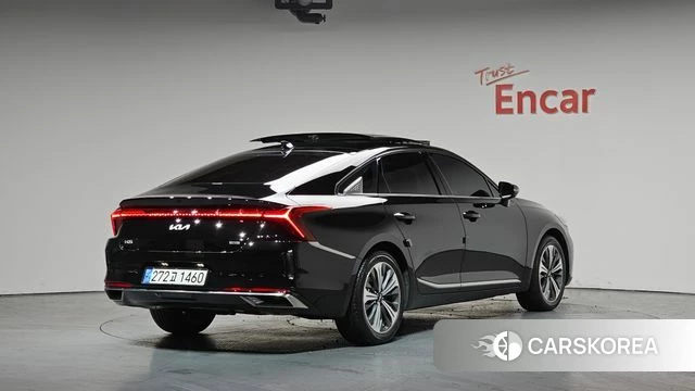 Kia K8 Hybrid 2022 Черный из Кореи