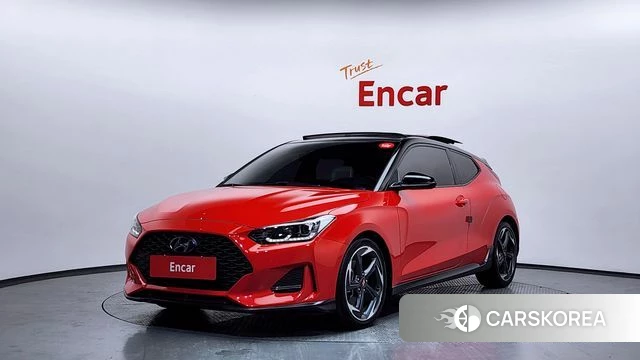 Hyundai Veloster (JS) 2018 Красный из Кореи