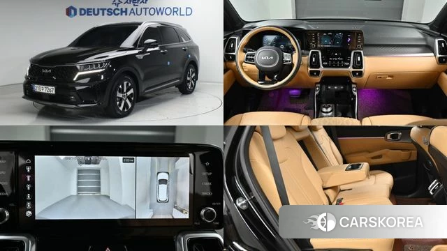 Kia Sorento 4th Generation 2021 Черный из Кореи