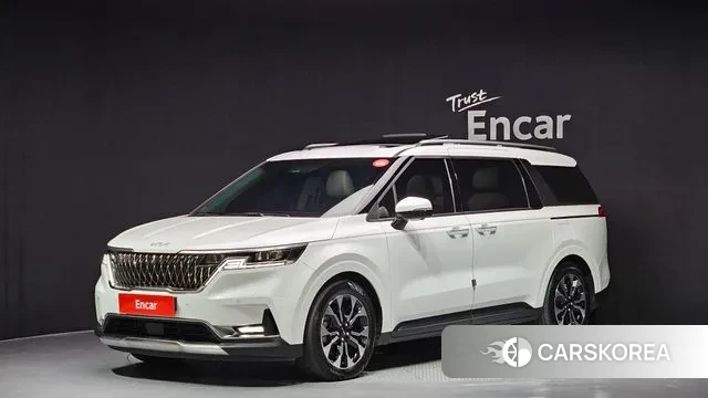 Kia Carnival 4th generation 2023 Белый из Кореи