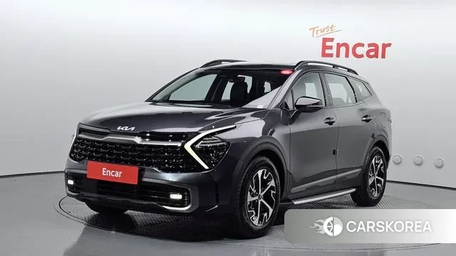 Kia Sportage 5th Generation Hybrid 2023 Серый из Кореи