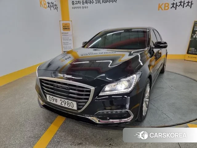 Genesis G80 2018 Черный из Кореи