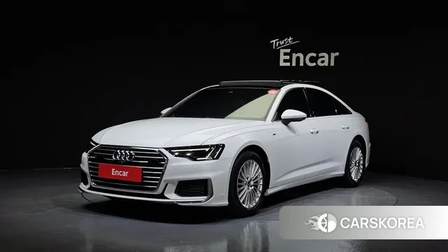 Audi A6 (C8) 2021 Белый из Кореи