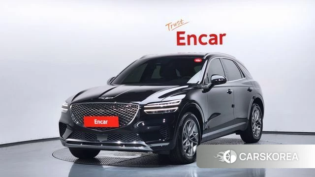 Genesis GV70 2022 Черный из Кореи