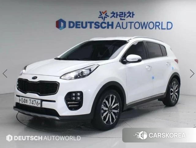 Kia Sportage 4th Generation 2018 Белый из Кореи