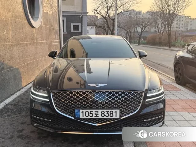 Genesis G80 (RG3) 2021 Черный из Кореи