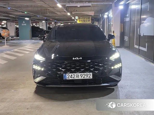 Kia K8 2024 Черный из Кореи