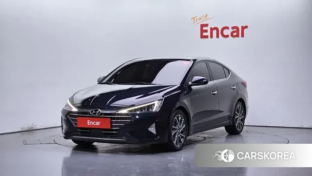 Hyundai The New Avante AD 2019 Синий из Кореи