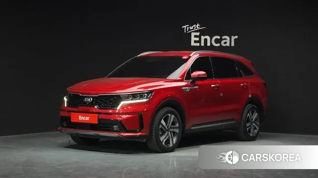 Kia Sorento 4th Generation 2020 Красный из Кореи