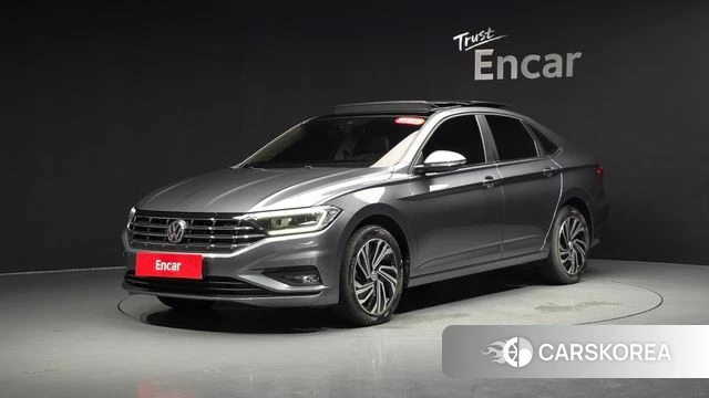 Volkswagen 7th Generation of Jetta 2021 Серый из Кореи