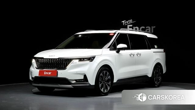 Kia Carnival 4th generation 2022 Белый из Кореи