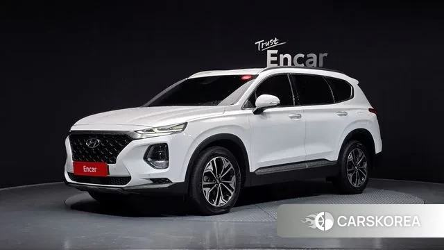 Hyundai Santa Fe TM 2018 Белый из Кореи