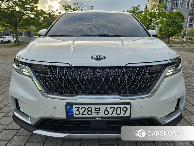Kia Carnival 4th generation 2021 Белый из Кореи