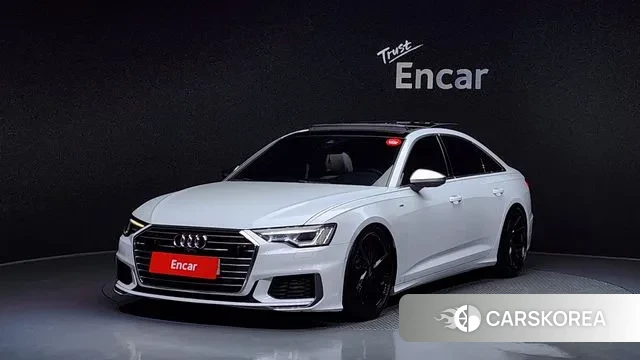 Audi A6 (C8) 2020 Белый из Кореи