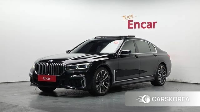 BMW 7 Series (G11) 2020 Черный из Кореи