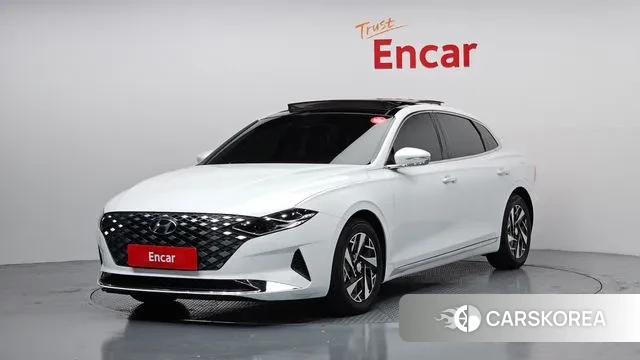 Hyundai The New Grandeur IG Hybrid 2020 Белый из Кореи