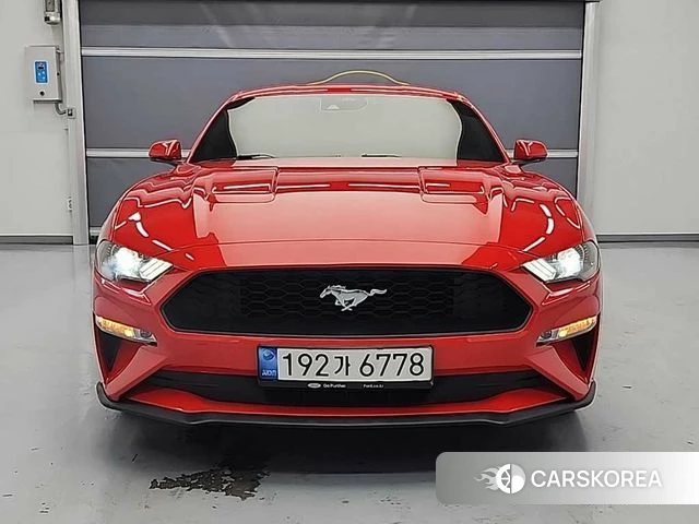 Ford Mustang 2021 Красный из Кореи