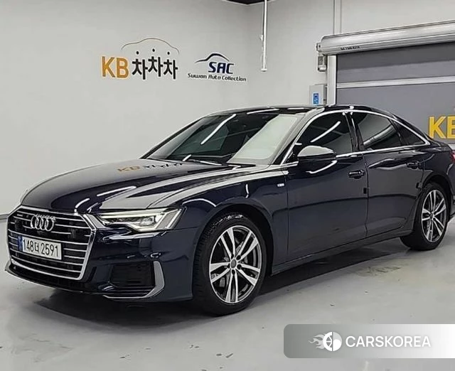 Audi A6 (C8) 2021 Черный из Кореи