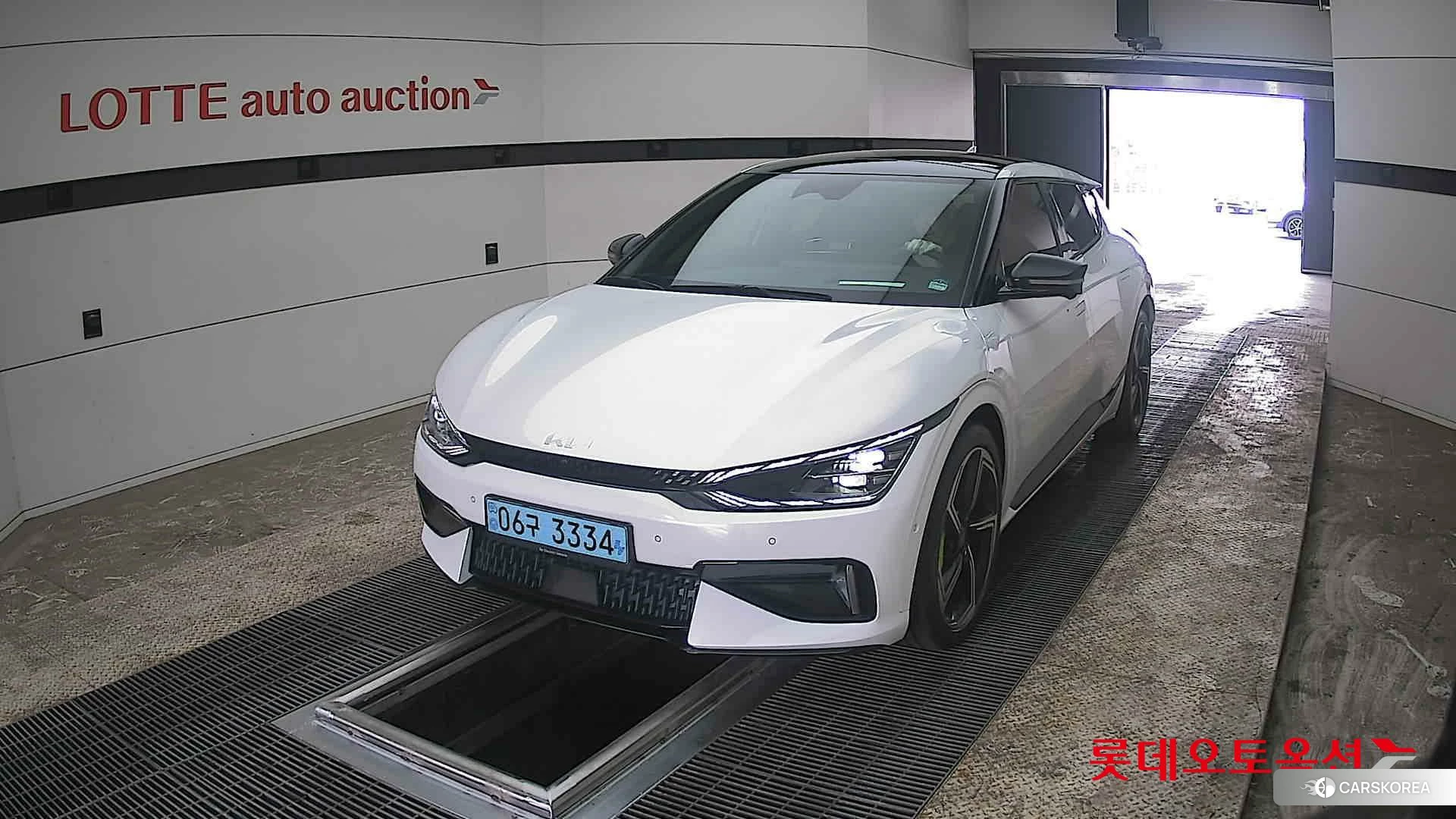 Kia EV6 GT 2023 Белый из Кореи