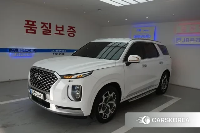 Hyundai Palisade 2021 Белый из Кореи