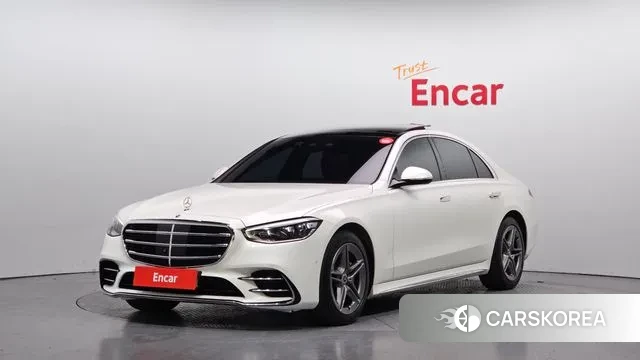 Mercedes-Benz S-Class W223 2023 Белый из Кореи