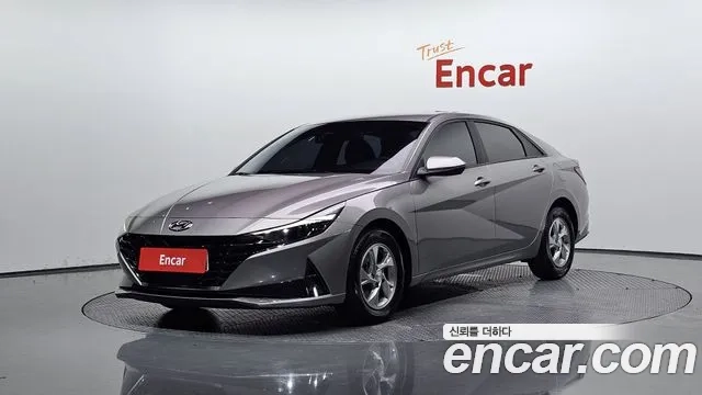 Hyundai Avante (CN7) 2022 Серый из Кореи