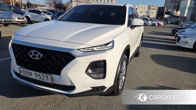 Hyundai Santa Fe TM 2019 Белый из Кореи