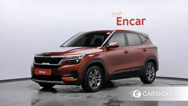 Kia Seltos 2020 Оранжевый из Кореи