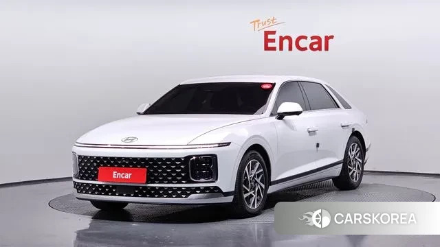 Hyundai Grandeur Hybrid (GN7) 2023 Белый из Кореи