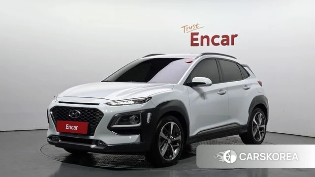 Hyundai Kona 2019 Белый из Кореи
