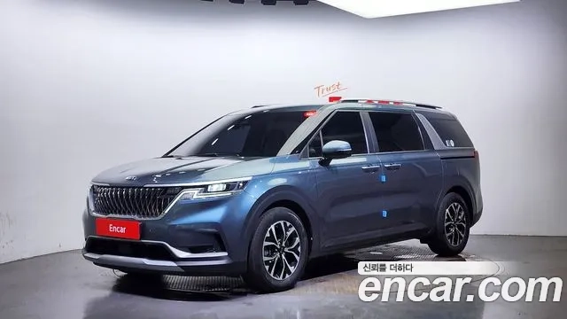 Kia Carnival 4th generation 2020 Синий из Кореи