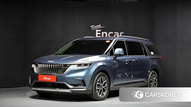 Kia Carnival 4th generation 2023 Синий из Кореи