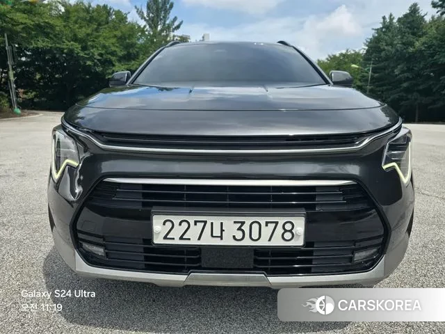 Kia Di Ol Nu Niro 2022 Серый из Кореи