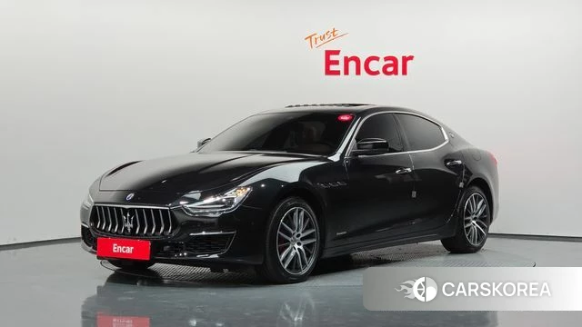 Maserati Ghibli 2020 Черный из Кореи