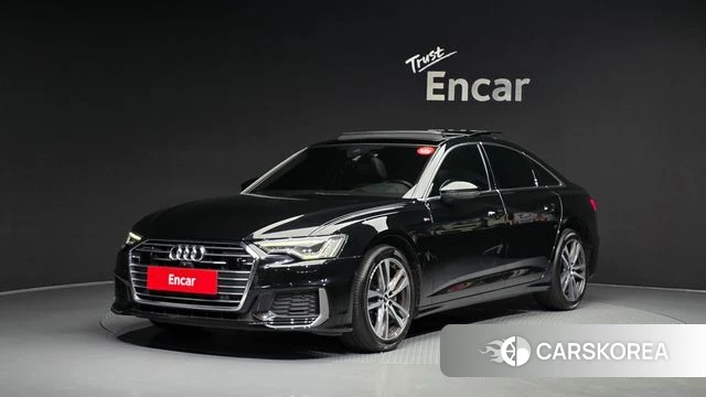 Audi A6 (C8) 2022 Черный из Кореи