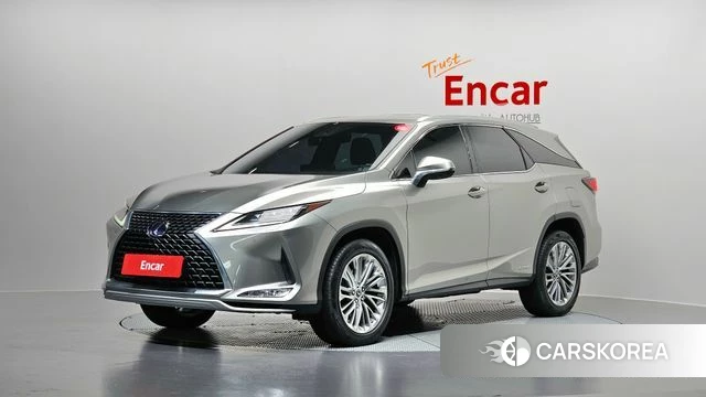 Lexus RX450hL 4th Generation 2021 Серебристо-серый из Кореи