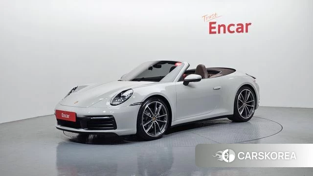 Porsche 911(992) 2021 Серый из Кореи