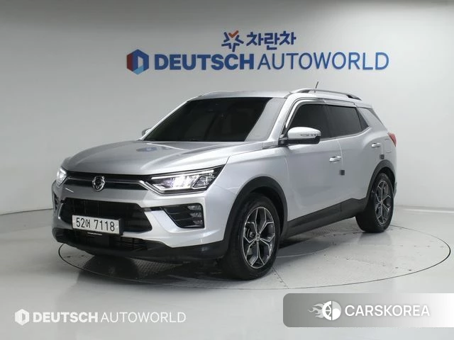 Ssangyong Beautiful Korando 2019 Серебряный из Кореи