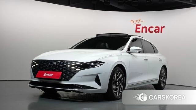 Hyundai The New Grandeur IG Hybrid 2022 Белый из Кореи
