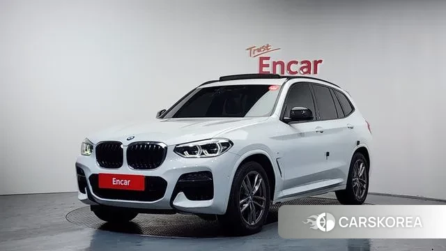 BMW X3 (G01) 2021 Белый из Кореи