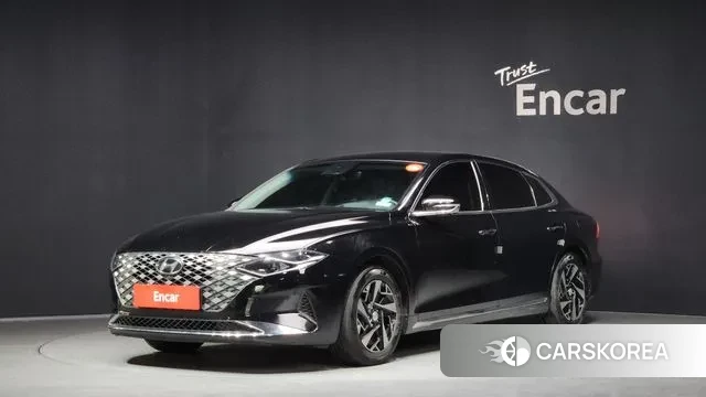 Hyundai The New Grandeur IG Hybrid 2020 Черный из Кореи