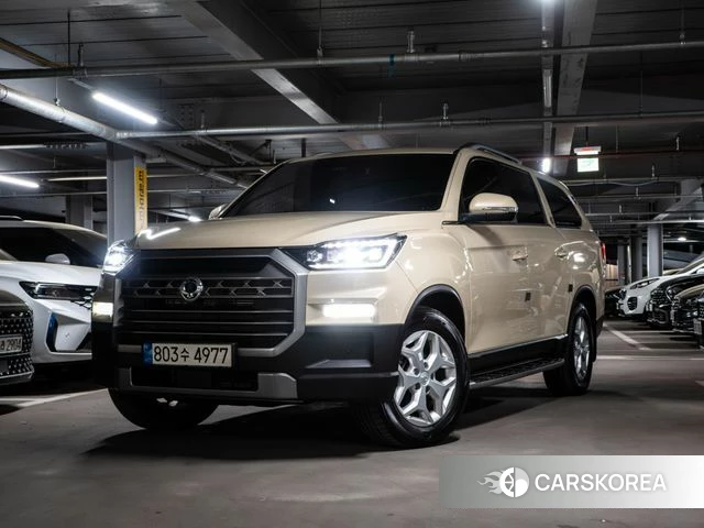 Ssangyong The New Rexton Sport 2024 Жемчужный цвет из Кореи