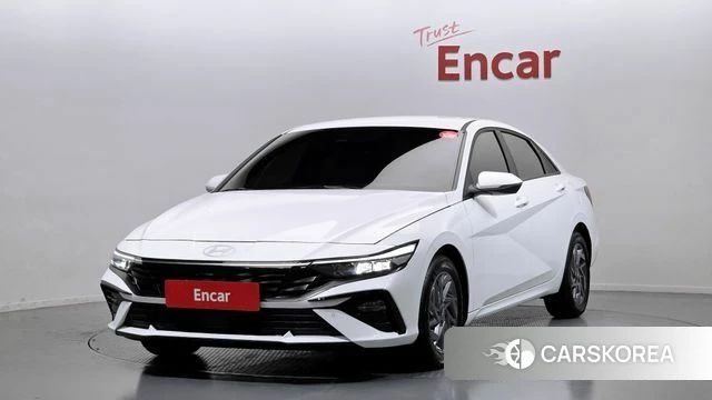 Hyundai The New Avante Hybrid (CN7) 2024 Белый из Кореи