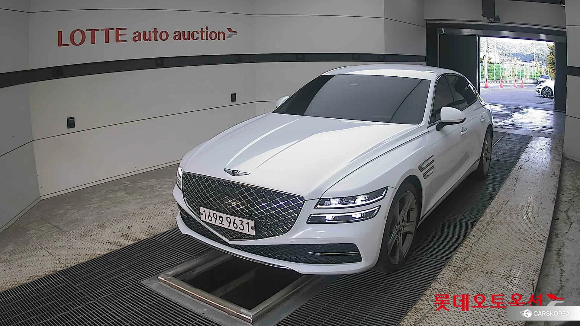 Hyundai G80 2022 Uyuni White из Кореи