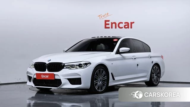 BMW 5 Series (G30) 2019 Белый из Кореи