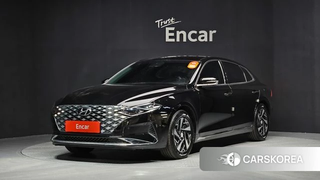 Hyundai The New Grandeur IG Hybrid 2022 Черный из Кореи