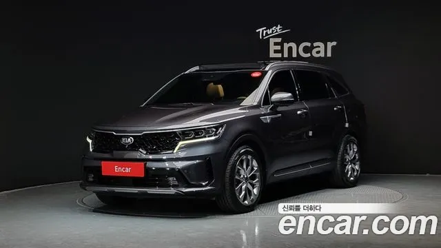 Kia Sorento 4th Generation 2021 Серый из Кореи
